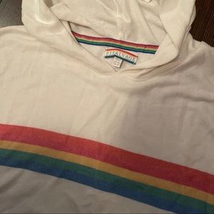 PJ Salvage Rainbow Hoodie